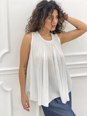 BLUSA SMANICATA DETTAGLI LUREX NEW COLLECTION