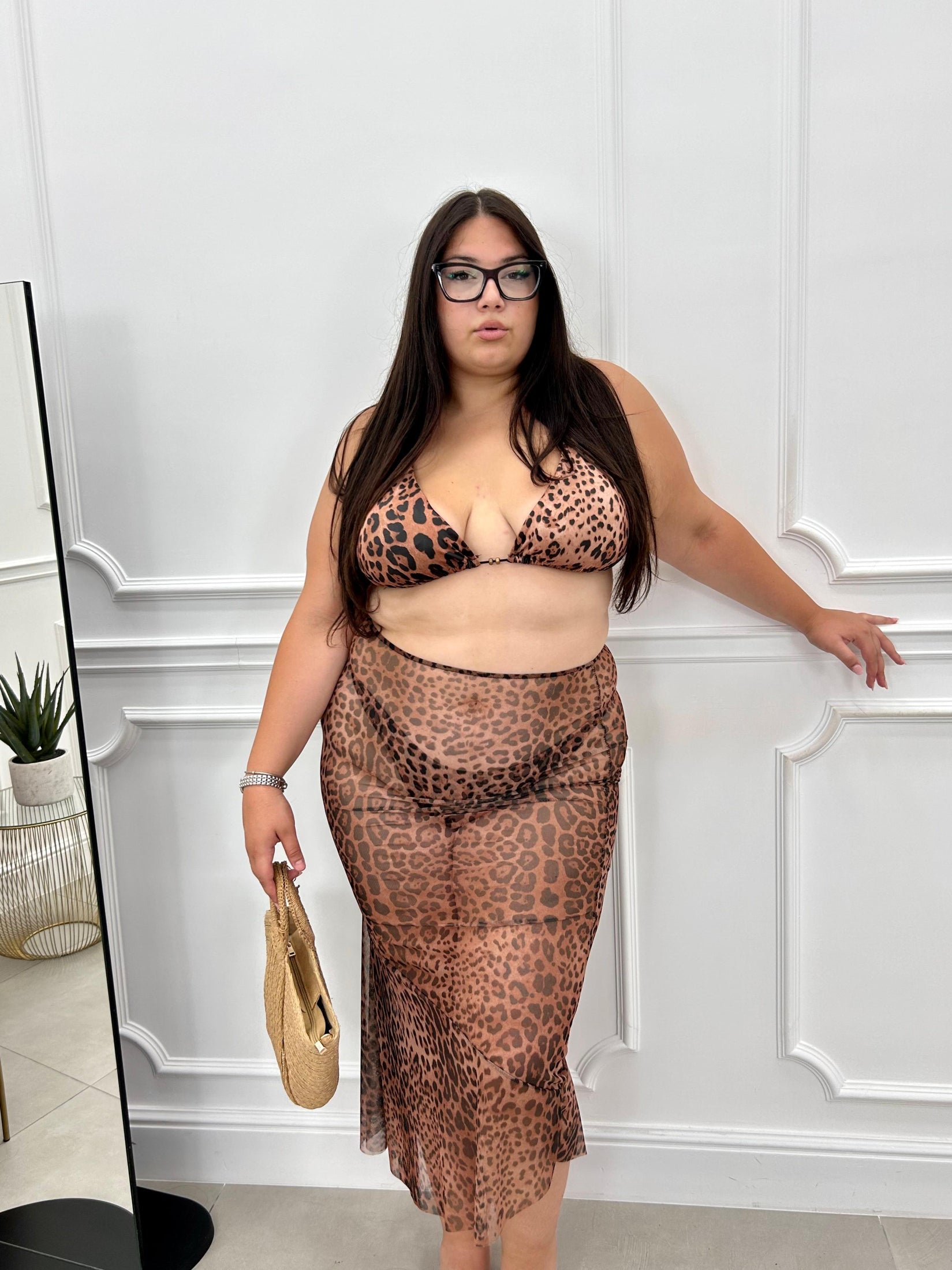 SET BEACHWEAR MACULATO CURVY COLLECTION