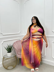 SET BEACHWEAR MULTICOLOR CURVY COLLECTION