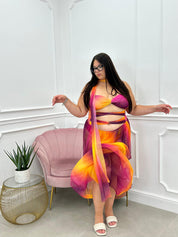 SET BEACHWEAR MULTICOLOR CURVY COLLECTION