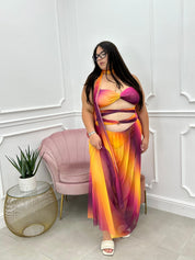 SET BEACHWEAR MULTICOLOR CURVY COLLECTION