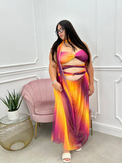 SET BEACHWEAR MULTICOLOR CURVY COLLECTION