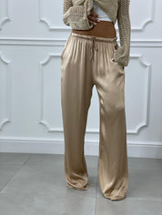 PANTALONE RASO PALAZZO NEW COLLECTION