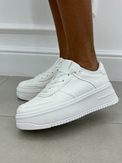 SNEAKERS TOTAL WHITE AUTUMN COLLECTION