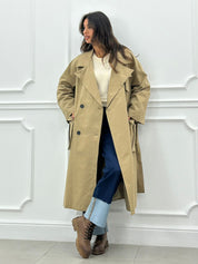 TRENCH OVER CON TASCONI AUTUMN COLLECTION