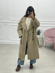 TRENCH OVER CON TASCONI AUTUMN COLLECTION