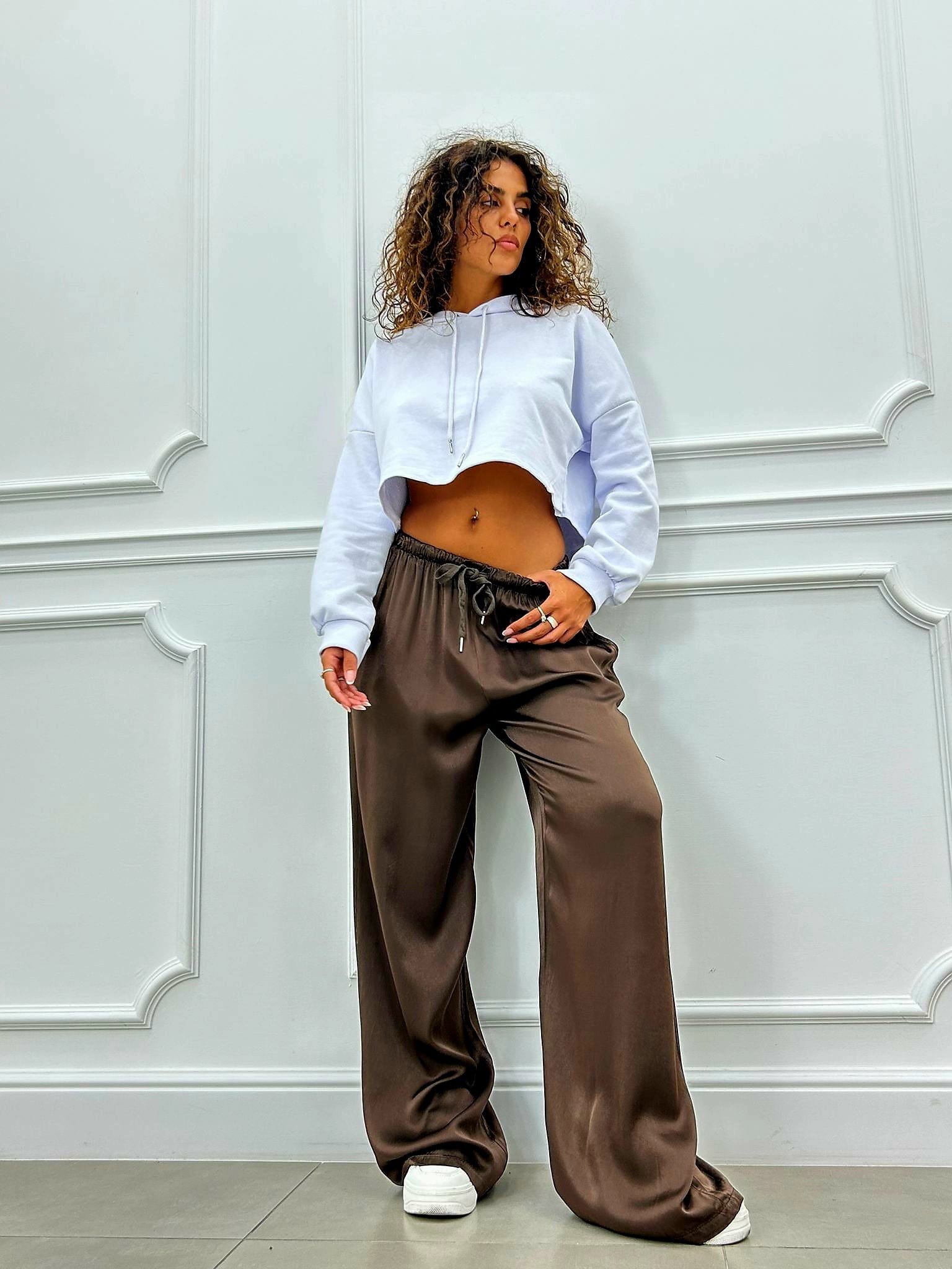 PANTALONE RASO PALAZZO NEW COLLECTION