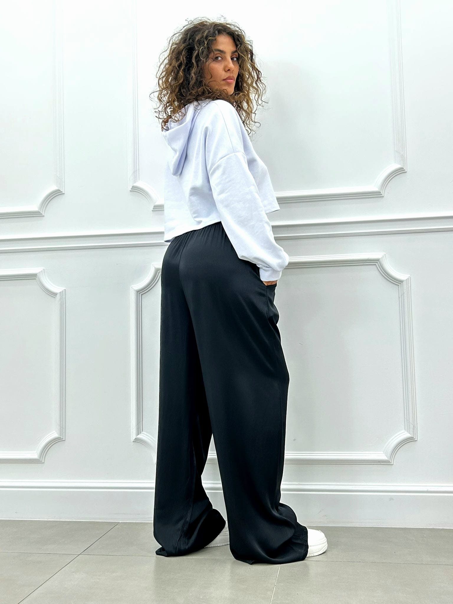 PANTALONE RASO PALAZZO NEW COLLECTION