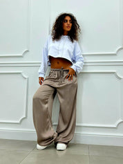 PANTALONE RASO PALAZZO NEW COLLECTION