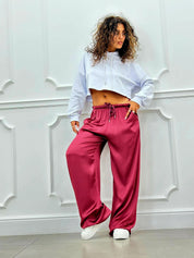 PANTALONE RASO PALAZZO NEW COLLECTION