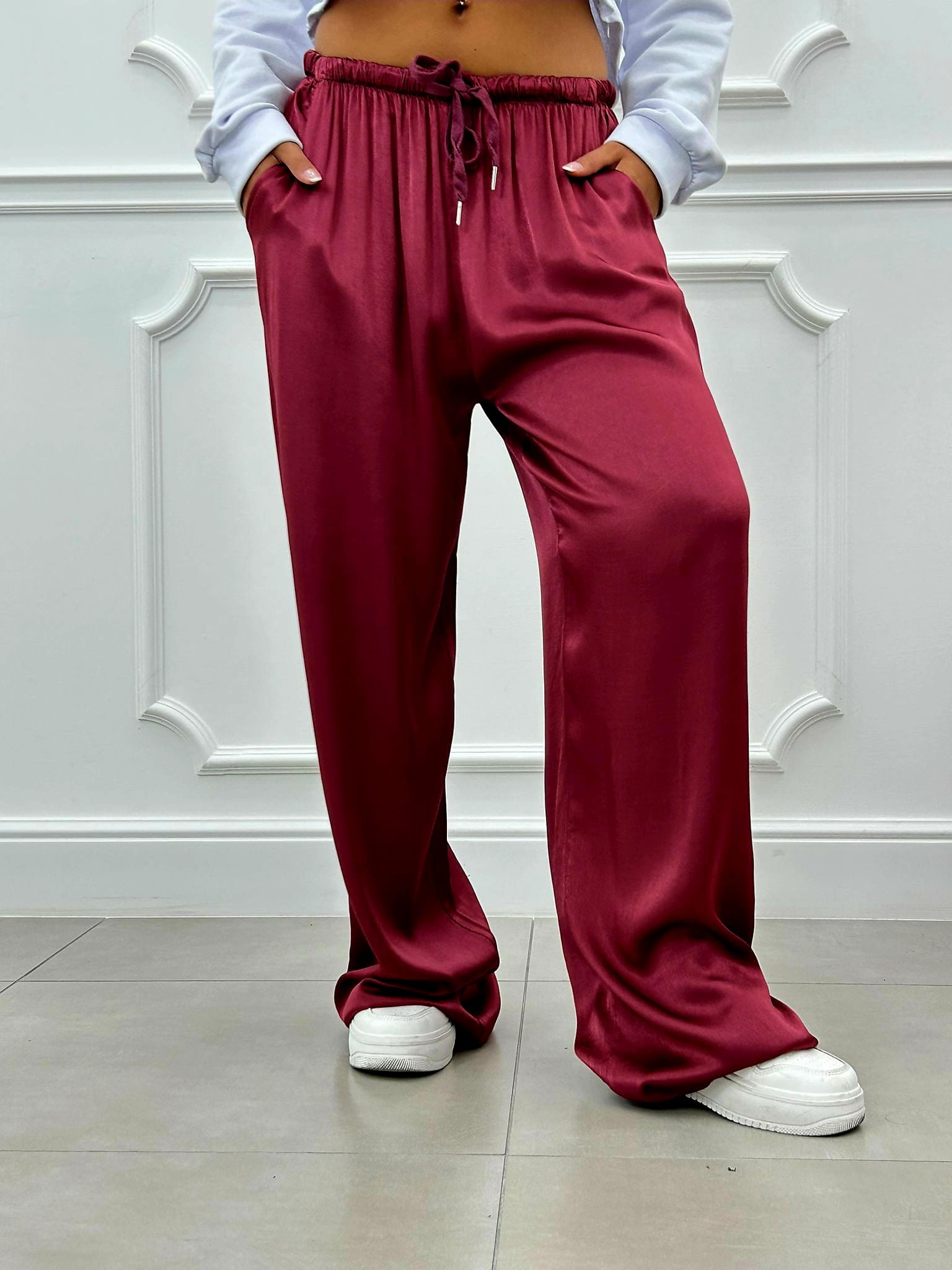 PANTALONE RASO PALAZZO NEW COLLECTION