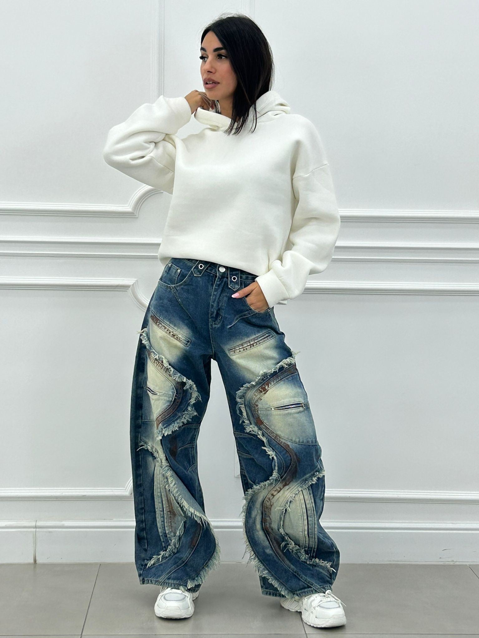 JEANS SKYLINE BALLOON NEW AI26