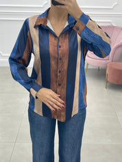 CAMICIA RASO FANTASIA AUTUMN COLLECTION