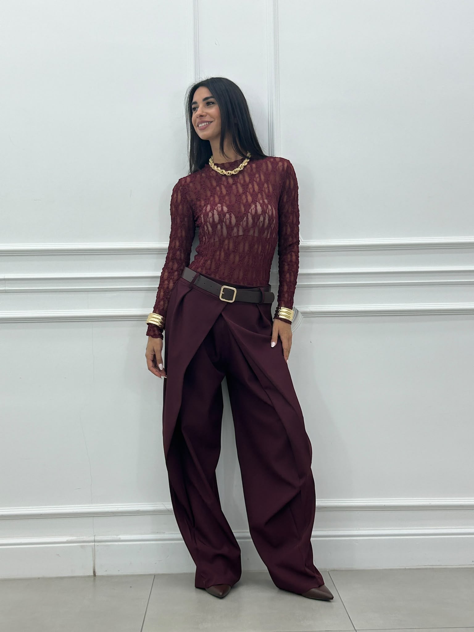 PANTALONE DRAPE NEW AI/27