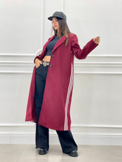 CAPPOTTO IN PANNO TREE STRIPES AUTUMN COLLECTION