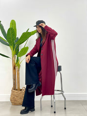 CAPPOTTO IN PANNO TREE STRIPES AUTUMN COLLECTION