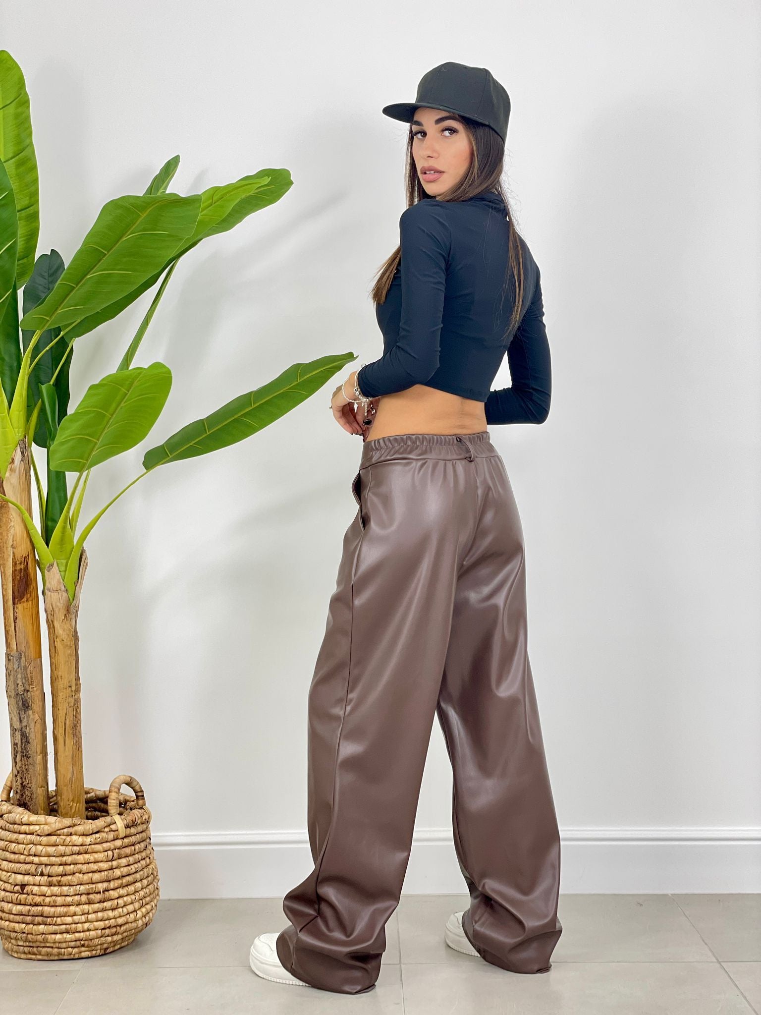 PANTALONE IN ECOPELLE AUTUMN COLLECTION