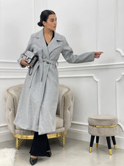 CAPPOTTO PANNO CON CINTURA AUTUMN COLLECTION