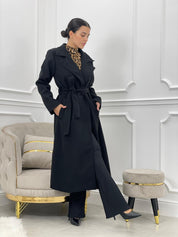 CAPPOTTO PANNO CON CINTURA AUTUMN COLLECTION