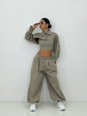 COORD-SET TRIPLE DENIM NEW PE/26