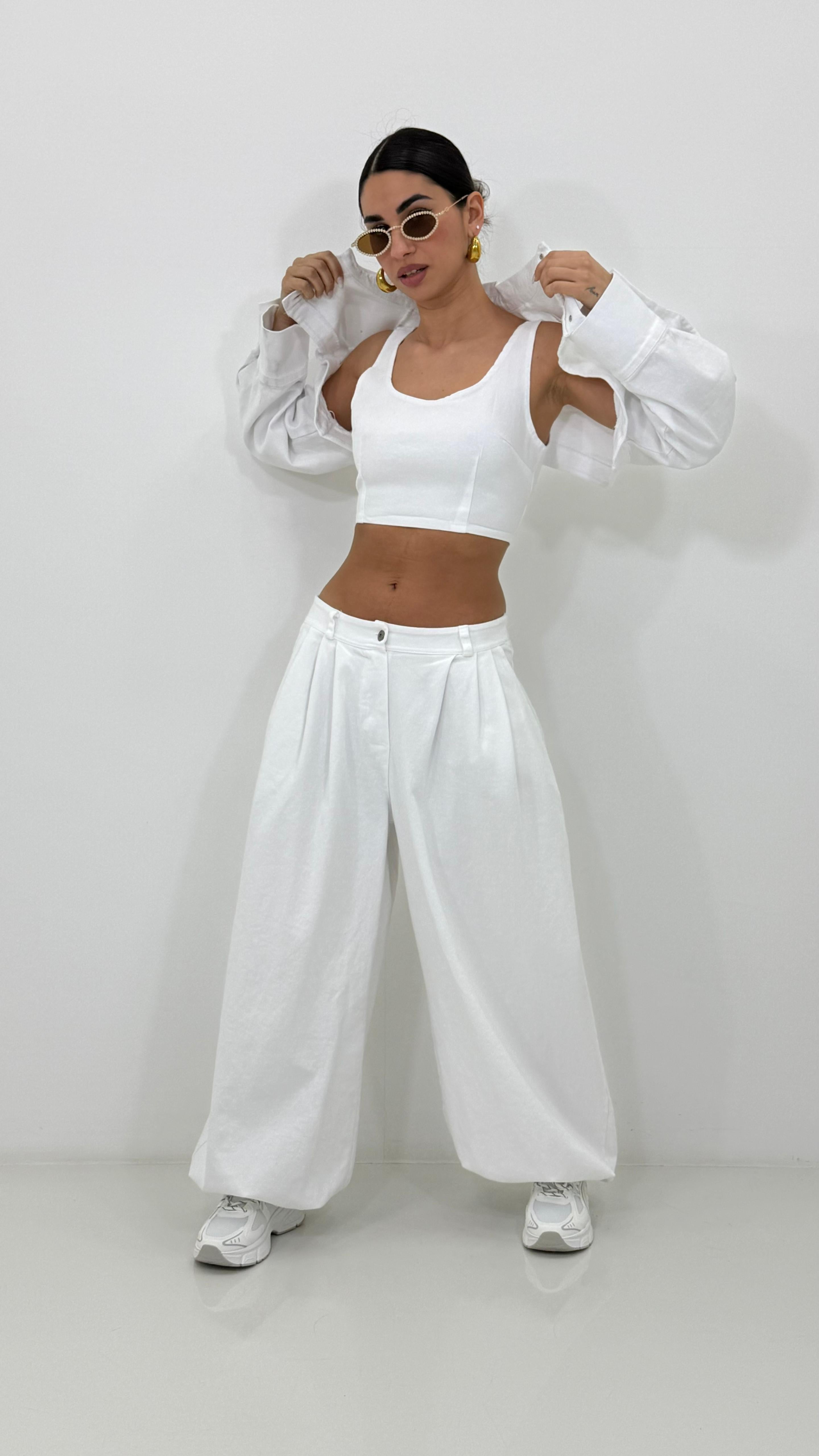 COORD-SET TRIPLE DENIM NEW PE/26