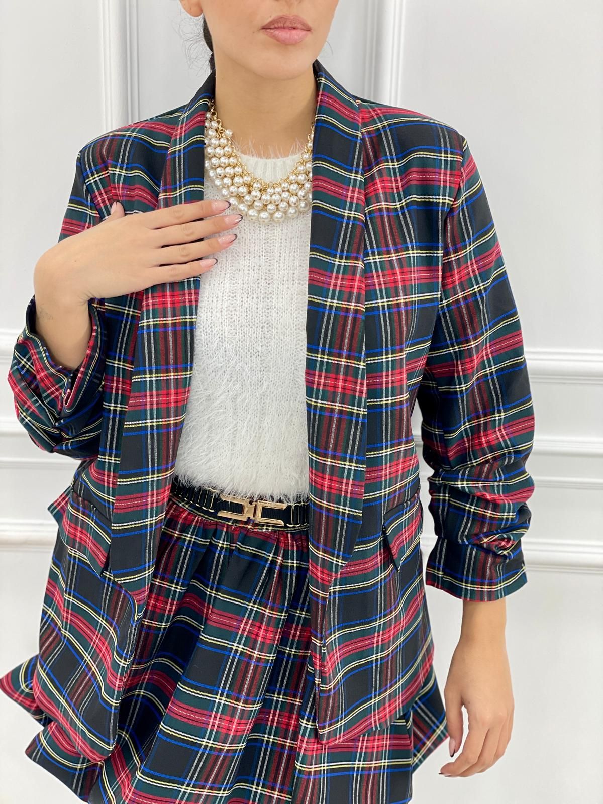 BLAZER TARTAN AUTUMN COLLECTION