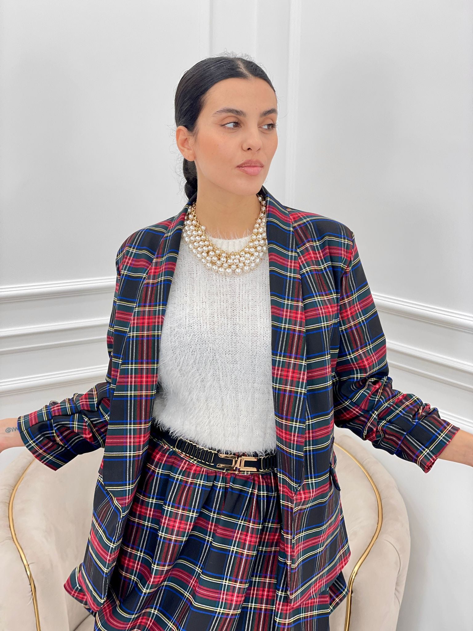 BLAZER TARTAN AUTUMN COLLECTION