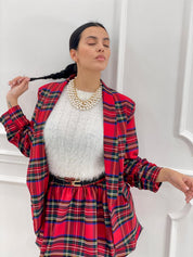 BLAZER TARTAN AUTUMN COLLECTION