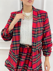 BLAZER TARTAN AUTUMN COLLECTION