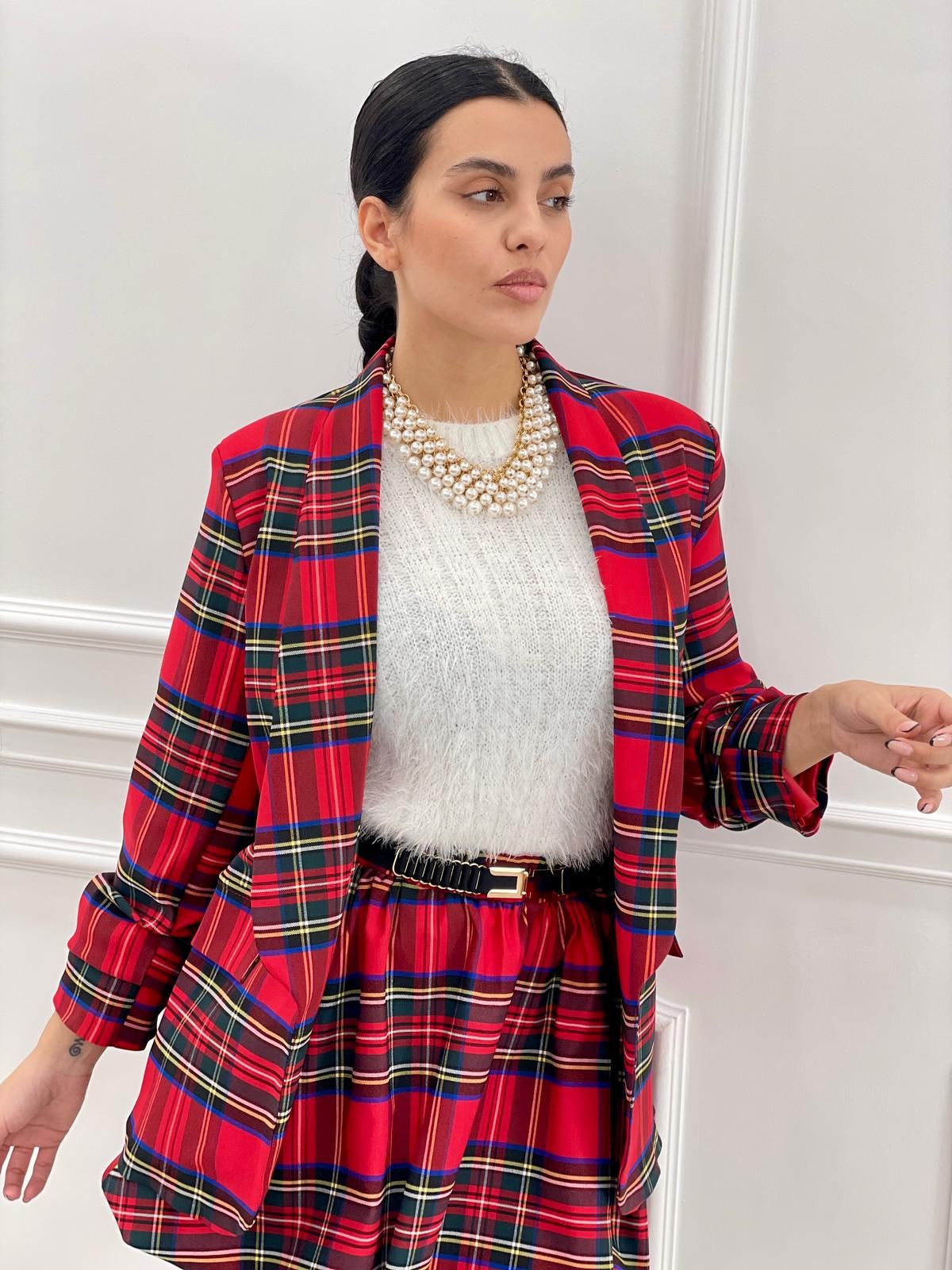 BLAZER TARTAN AUTUMN COLLECTION