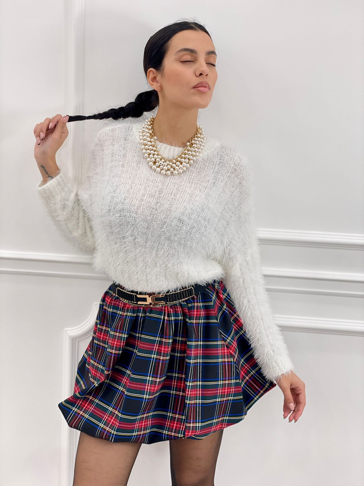 GONNELLINA  TARTAN AUTUMN COLLECTION