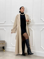 CAPPOTTO CAMPANA CON CINTURA AUTUMN COLLECTION