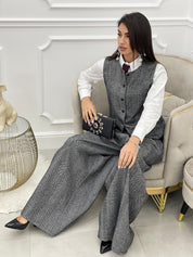 COORDINATO GILET E PANTALONE AUTUMN  COLLECTION