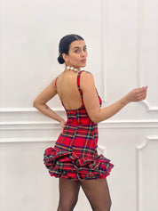 DRESS BAMBOLINA TARTAN AUTUMN COLLECTION