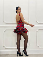 DRESS BAMBOLINA TARTAN AUTUMN COLLECTION