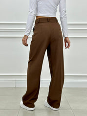 PANTALONE PINCES CON TASCHE AUTUMN COLLECTION