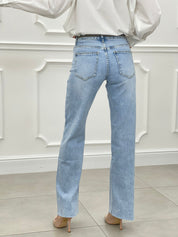 JEANS PALAZZO GAMBA DRITTA NEW SS25