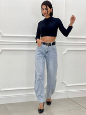 JEANS WIDE LEG NEW SS25