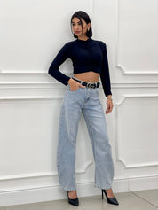 JEANS WIDE LEG NEW SS25