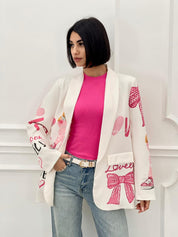 BLAZER FANTASIA TEDDY NEW SS25