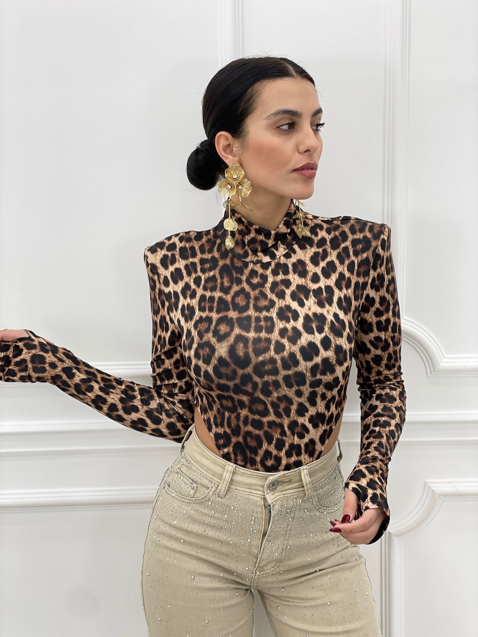 BODY ANIMALIER CON SPALLINE NEW SS25