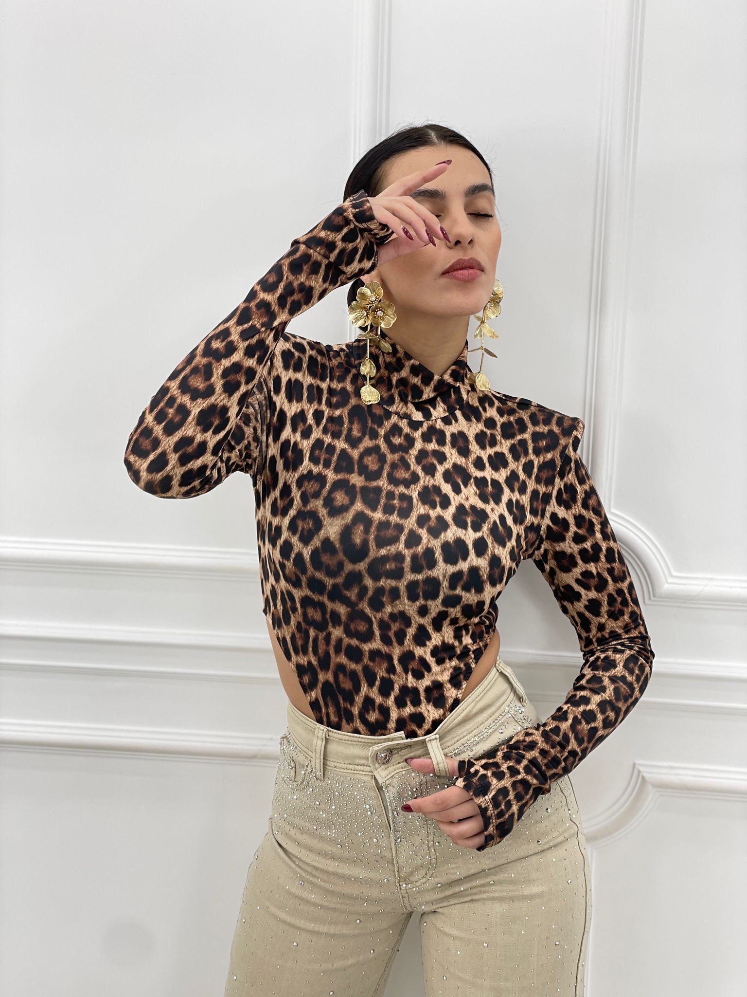 BODY ANIMALIER CON SPALLINE NEW SS25