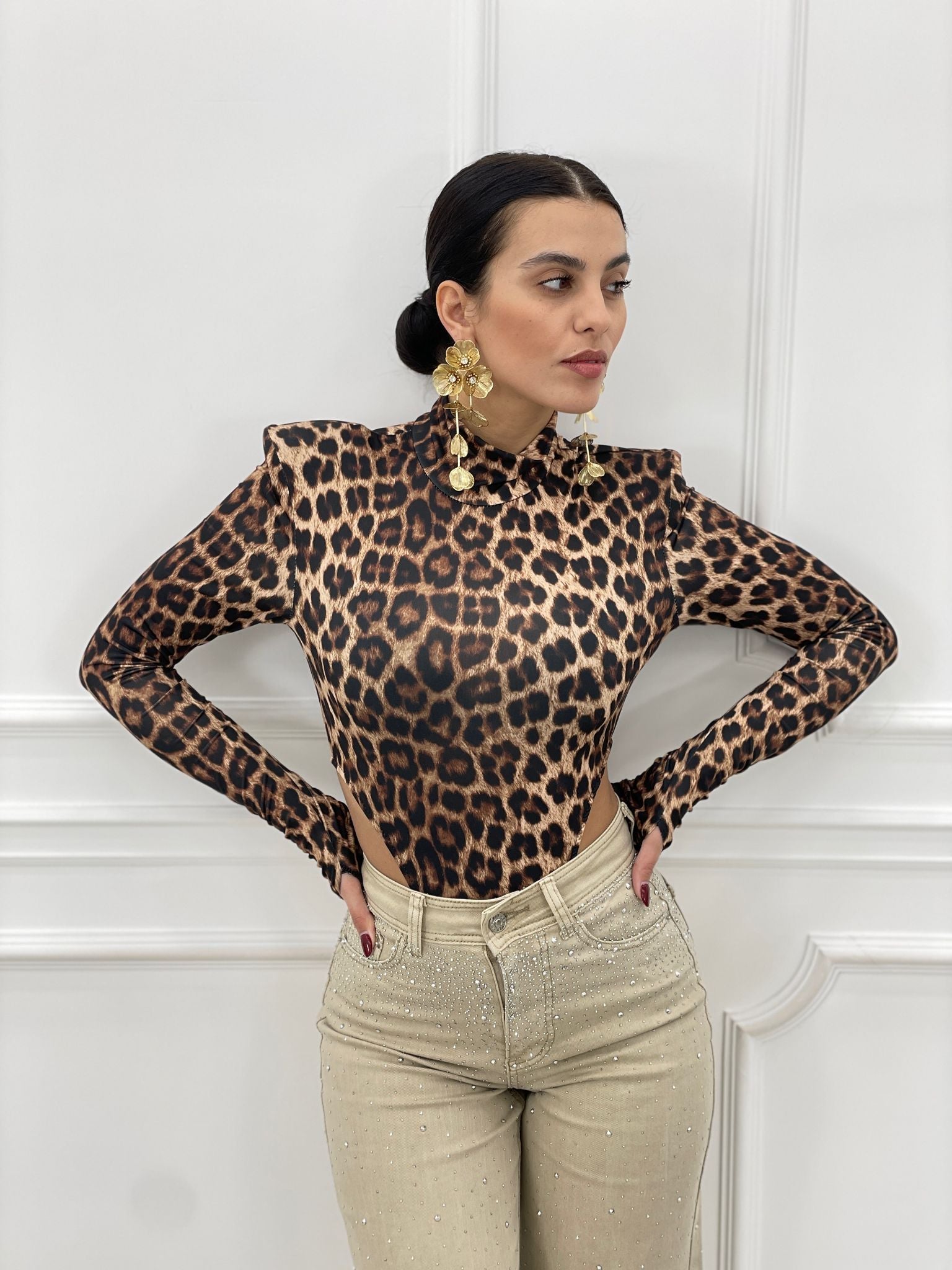 BODY ANIMALIER CON SPALLINE NEW SS25