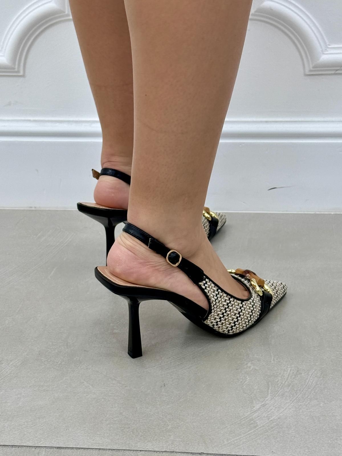 DECOLLETE CON DETTAGLIO ORO NEW SS25