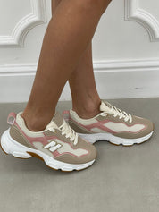SNEAKERS CAMOSCIO MULTICOLOR NEW SS25