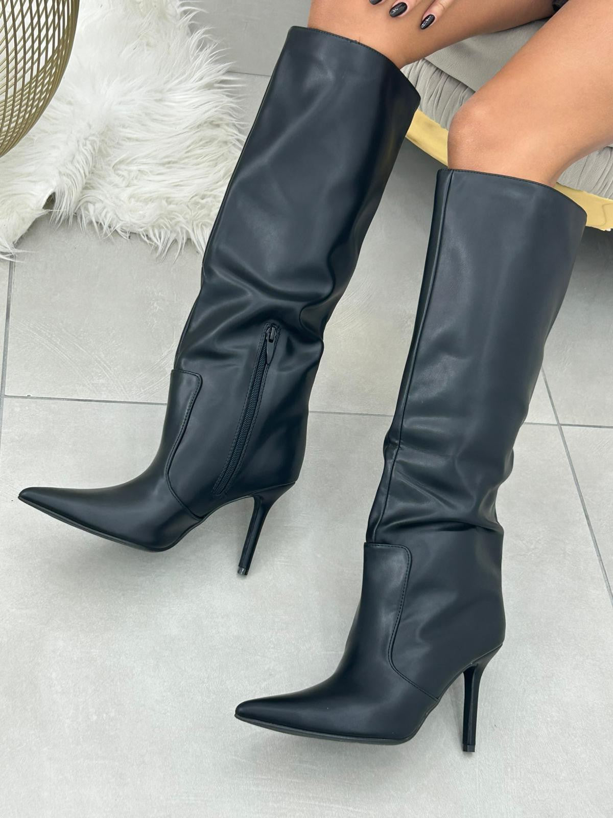 STIVALE ECOPELLE TACCO ALTO NEW AI26