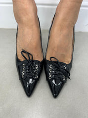 DECOLLETE LUCIDO CON STRINGHE NEW P/E26