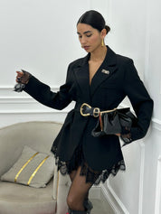 LACE BLAZER DRESS NEW AI26