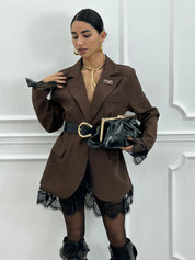 LACE BLAZER DRESS NEW AI26