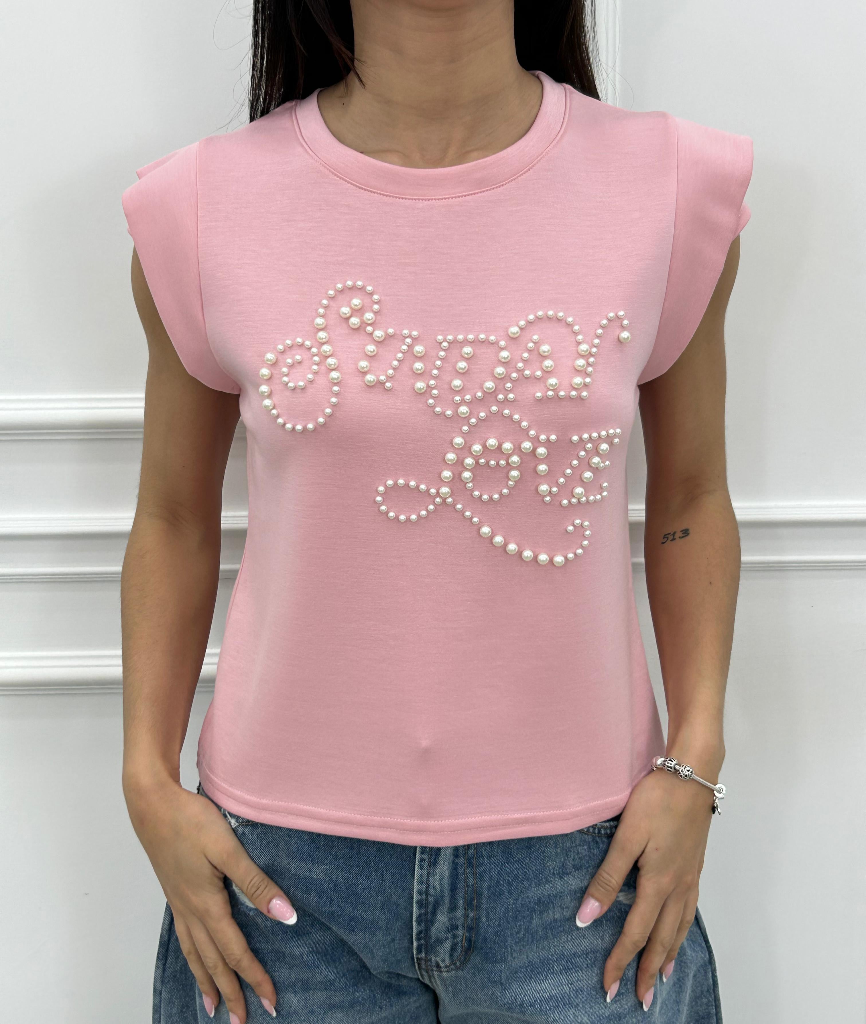 T-SHIRT LOVE NEW PE/26